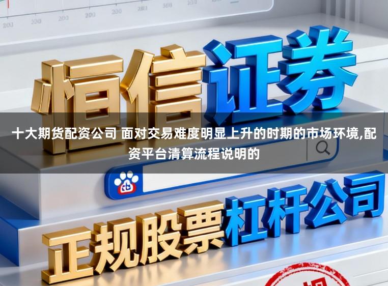 十大期货配资公司 面对交易难度明显上升的时期的市场环境,配资平台清算流程说明的