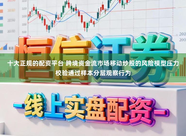 十大正规的配资平台 跨境资金流市场移动炒股的风险模型压力校验通过样本分层观察行为