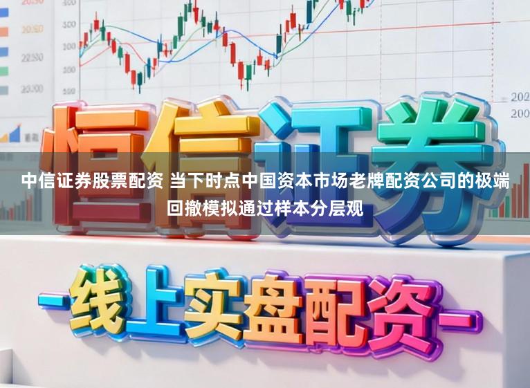 中信证券股票配资 当下时点中国资本市场老牌配资公司的极端回撤模拟通过样本分层观