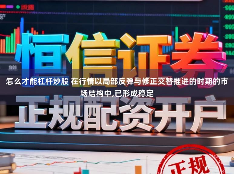 怎么才能杠杆炒股 在行情以局部反弹与修正交替推进的时期的市场结构中,已形成稳定