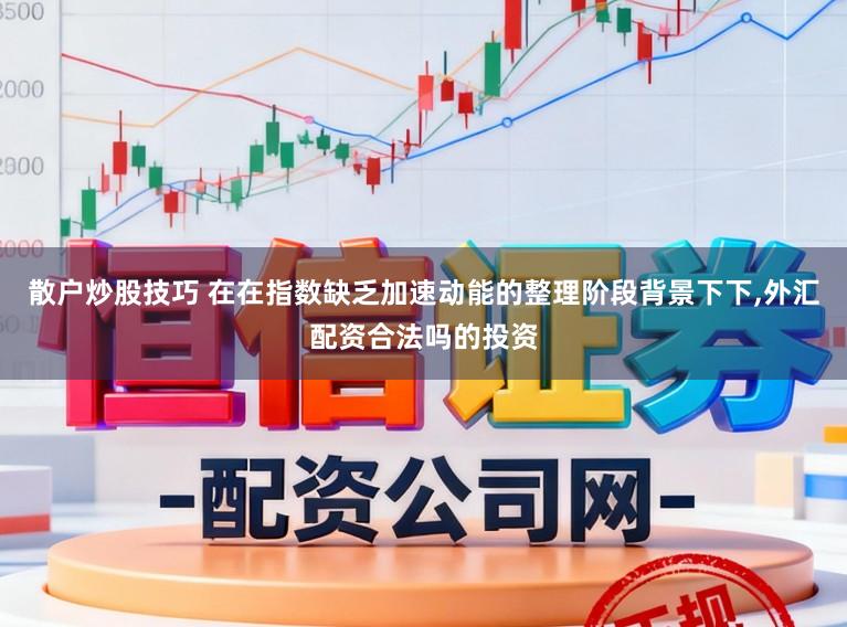 散户炒股技巧 在在指数缺乏加速动能的整理阶段背景下下,外汇配资合法吗的投资